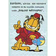 Névnapi képeslap Garfield party kellék