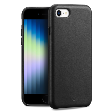 Nevox StyleShell Pro Apple iPhone 7/8/SE(2022)/SE(2020) Bőr Tok - Fekete tok és táska