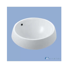  Névtelen - 47 cm-es Ülő/Fali Mosdó - Túlcsordulóval szaniter