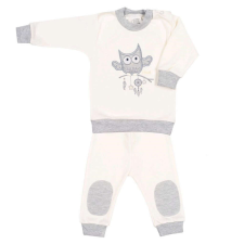 NEW BABY 2-részes baba együttes New Baby Owl bézs gyerek ruha szett