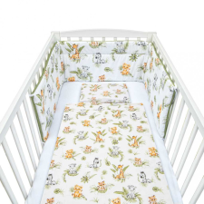 NEW BABY 3-részes ágyneműhuzat New Baby 90/120 cm Jungle babaágynemű, babapléd