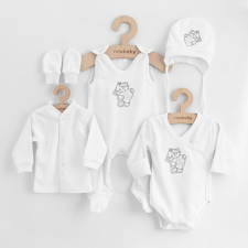 NEW BABY 5-részes baba együttes újszülötteknek New Baby Classic fehér babaruha szett
