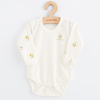 NEW BABY Baba Biopamut hosszú ujjú body New Baby Olives