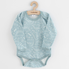 NEW BABY Baba body New Baby Classic II dinó menta kombidressz, body