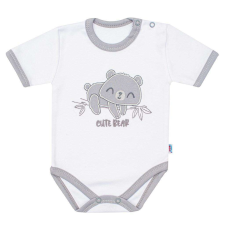 NEW BABY Baba body rövid ujjú New Baby Cute Bear 9-12 hó (80 cm) kombidressz, body