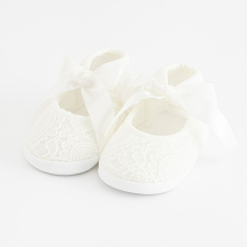 NEW BABY Baba csipke cipő New Baby bézs 3-6 h gyerek cipő