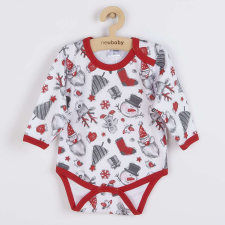 NEW BABY Baba hosszú ujjú body New Baby Christmas kombidressz, body