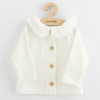 NEW BABY Baba kabátka gombokkal  New Baby Laura Luxury clothing fehér