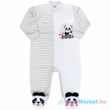 NEW BABY Baba kezeslábas - New Baby Panda 86 (12-18 h) kombidressz, body