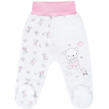 NEW BABY Baba lábfejes nadrág New Baby Bears rózsaszín babanadrág