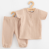 NEW BABY Baba muszlin szett póló és nadrág New Baby beige