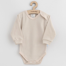 NEW BABY Baba pamut body New Baby Casually dressed bézs kombidressz, body