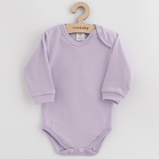 NEW BABY Baba pamut body New Baby Casually dressed lila kombidressz, body