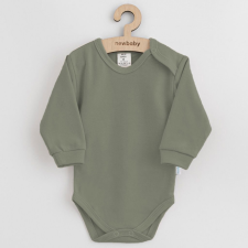 NEW BABY Baba pamut body New Baby Casually dressed zöld kombidressz, body