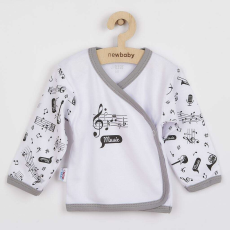 NEW BABY Baba pamut ingecske New Baby Music, vel. 68 (4-6 h)