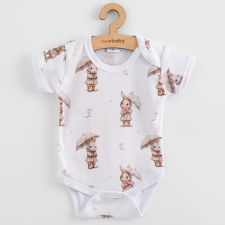 NEW BABY Baba rövid ujjú body New Baby For Babies bunny kombidressz, body