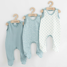 NEW BABY Baba rugdalózó New Baby Classic II Uni 3db menta babaruha szett