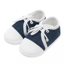 NEW BABY Baba tornacipő New Baby Jeans kék 0-3 h gyerek cipő