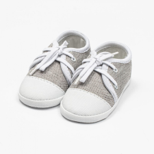 NEW BABY Baba tornacipő New Baby jeans szürke 0-3 h gyerek cipő