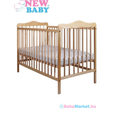 NEW BABY Babaágy 120x60 - New Baby Jacob - természetes kiságy, babaágy
