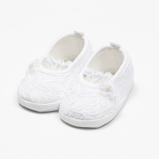 NEW BABY Babacipő - New Baby fehér 6-12 h gyerek cipő