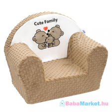 NEW BABY Babafotel - New Baby Cute Family cappuccino pihenőszék, bébifotel