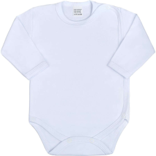 NEW BABY Csecsemő teljes hosszba patentos body New Baby Classic fehér kombidressz, body