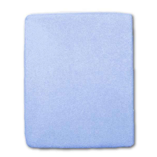 NEW BABY Frottír lepedő kiságyba kék babaágynemű, babapléd