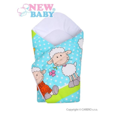 NEW BABY Gyerek pólya New Baby türkiz báránykával | Türkiz | pólya