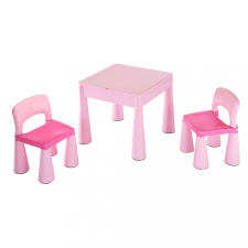 NEW BABY Gyerek szett NEW BABY - asztalka két székkel rózsaszín gyermekbútor