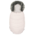 NEW BABY Gyermek lábzsák NEW BABY szőrmével dusty pink