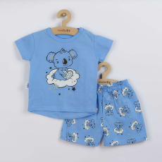 NEW BABY Gyermek nyári pizsama New Baby Dream kék, vel. 80 (9-12 h)