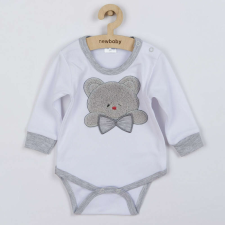 NEW BABY Luxus baba hosszú ujjú body New Baby Honey Bear 3D kombidressz, body