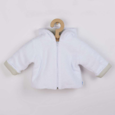 NEW BABY Luxus baba téli kabátka kapucnival New Baby Snowy collection, vel. 68 (4-6 h)