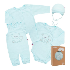 NEW BABY | New Baby Sweet Bear | Baba együttes New Baby Sweet Bear kék | Kék | 62 (3-6 h)