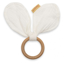  New Baby Nyuszi Rágóka - Muszlin - Fa rágóka