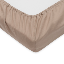 NEW BABY Pamut kiságyba való lepedő pamut New Baby 120x60 cm cappuccino babaágynemű, babapléd