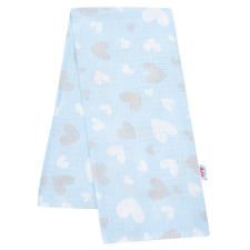 NEW BABY pelenka tetra kék szívecskék mosható pelenka