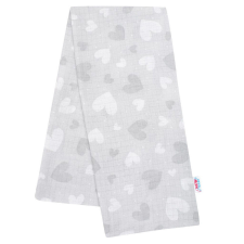  New Baby pelenka tetra szürke szívecskék mosható pelenka