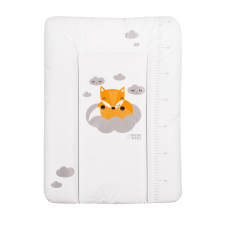 NEW BABY Pelenkázólap puha New Baby Róka - fehér 70x50cm pelenkázó matrac