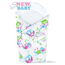 NEW BABY Pólya kókusz merevítéssel és masnival New Baby fehér baglyoval | Fehér | pólya