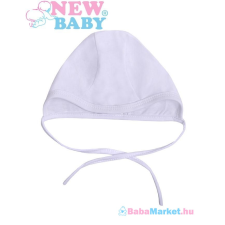 NEW BABY Sapka babáknak - New Baby fehér babasapka, sál