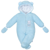 NEW BABY Téli kezeslábas New Baby Nice Bear kék