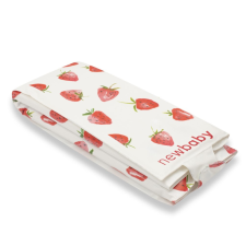 NEW BABY Utazó alátét New Baby BASIC Strawberry pelenkázó matrac