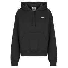 New Balance Pulóverek SMALL LOGO HOODIE Fekete EU XS női pulóver, kardigán