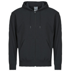 New Balance Pulóverek Sport Essentials Logo French Terry Full Zip Fekete EU XS