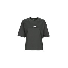 New Balance Rövid ujjú pólók Athletics 1/4 Zip Fekete EU M női póló