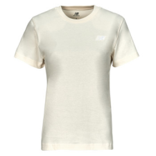 New Balance Rövid ujjú pólók SMALL LOGO T-SHIRT Bézs EU L női póló