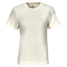 New Balance Rövid ujjú pólók SMALL LOGO T-SHIRT Bézs EU XL