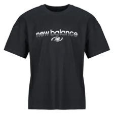 New Balance Rövid ujjú pólók TRACKSIDE T-SHIRT Fekete EU M férfi póló